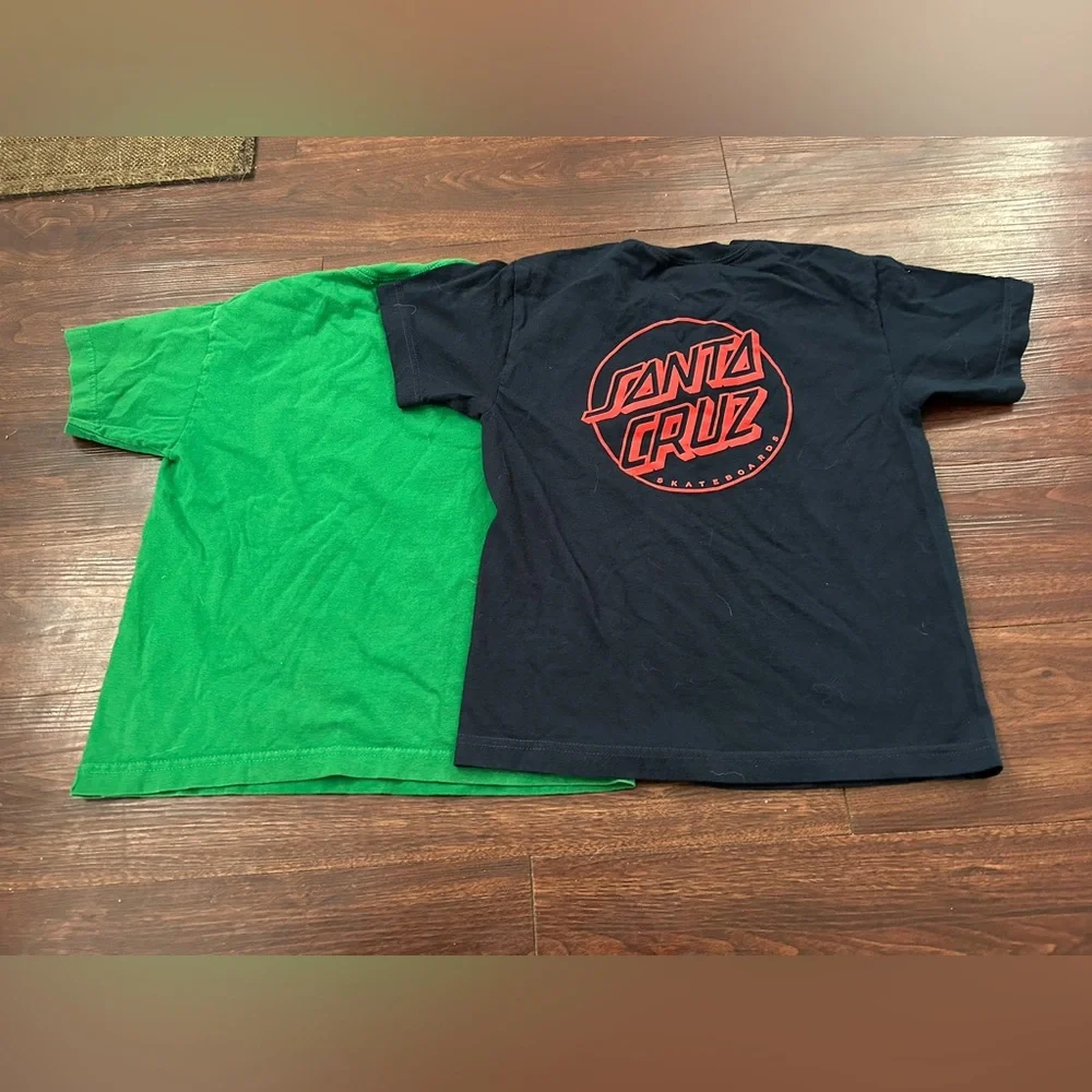 Boy’s Youth Skater T Shirt lot 11 items Size 8-10 Medium Santa Cruz Tilly’s - Picture 12 of 16